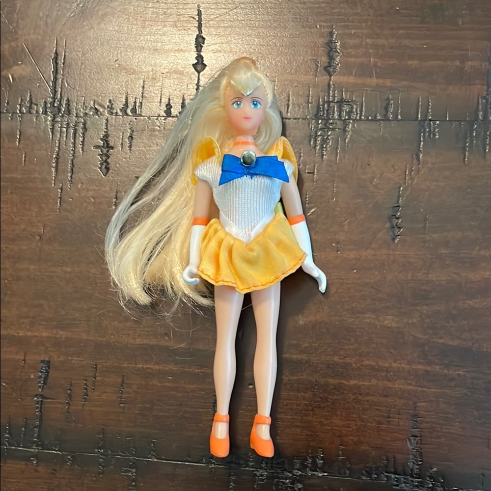 SAILOR MOON SAILOR VENUS DOLL Bandai vintage 1995 6"